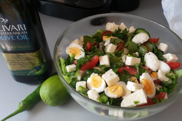 Salata de primavara cu oua