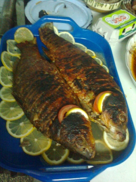 Crap lipovenesc cu legume si ciuperci