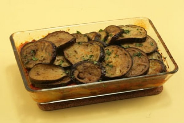 .  Budincă de vinete