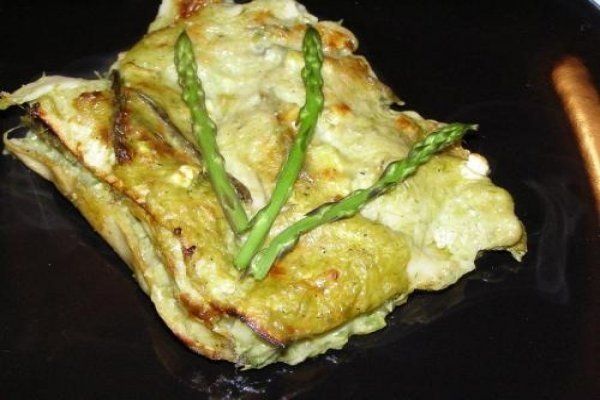 Lasagne cu sparanghel