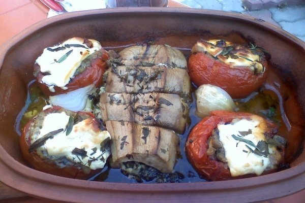 rosii umplute cu vinete