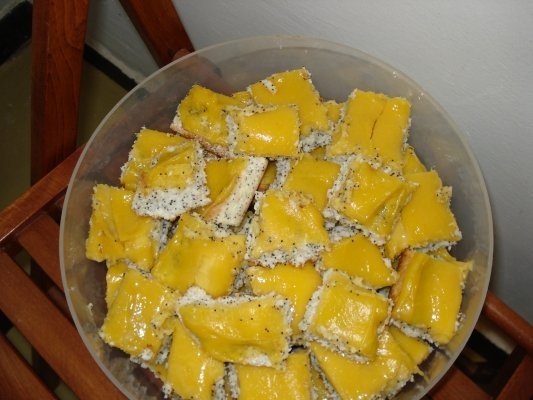 Prajitura cu mac si nuca de cocos