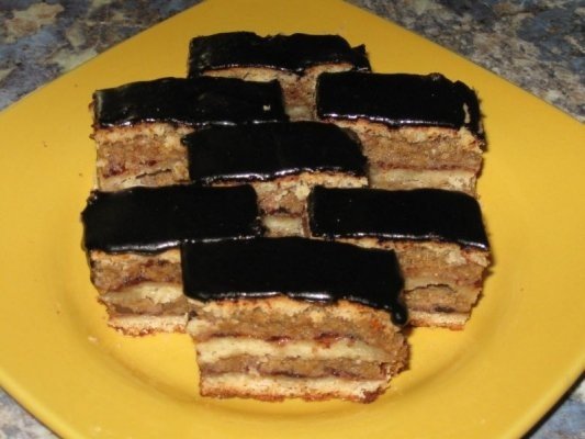 Prajitura cu nuca Jerbou