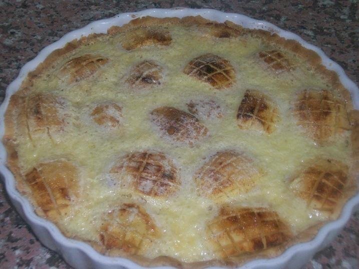 Tarta alsaciana cu mere