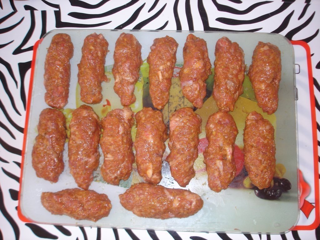 Mititei din carne de miel