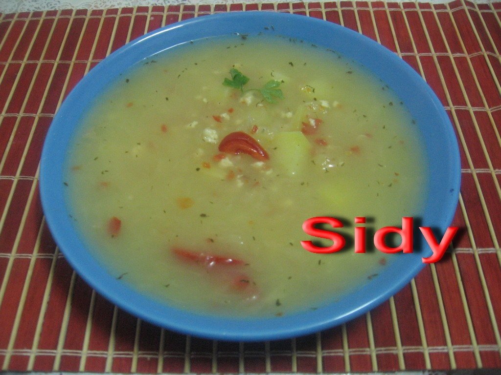 Ciorba de dovleac cu cartofi