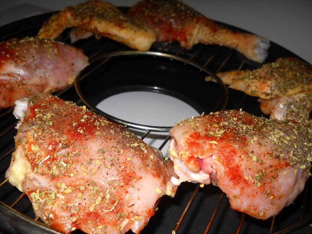 Pulpe de pui cu miere si bucuioc