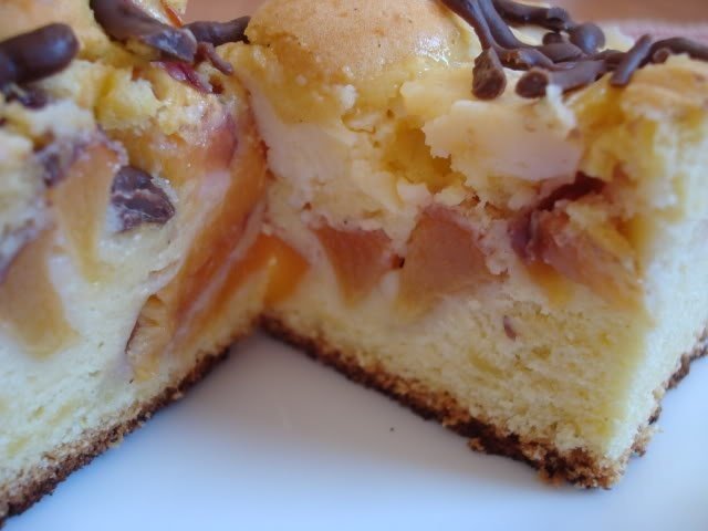 Prajitura cu nectarine