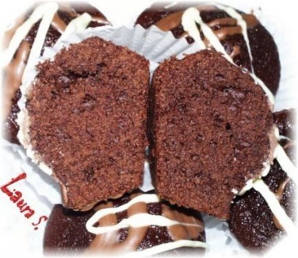 Muffins ciocolatosi a la Laura S.