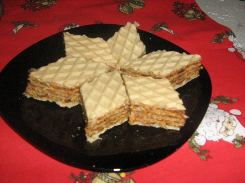 Foi napolitana cu crema caramel