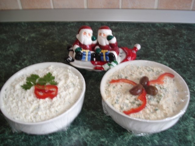 Aperitive din branza de vaci