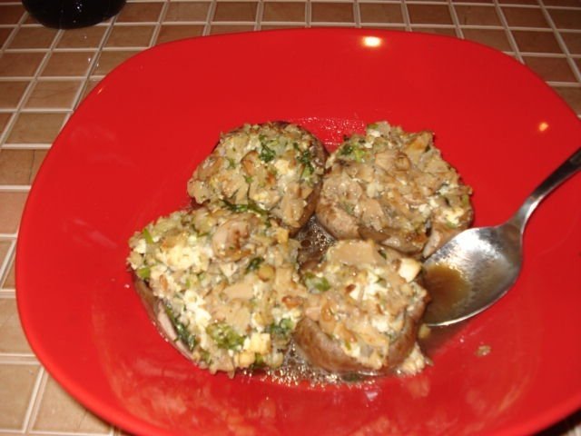 Ciuperci umplute de post