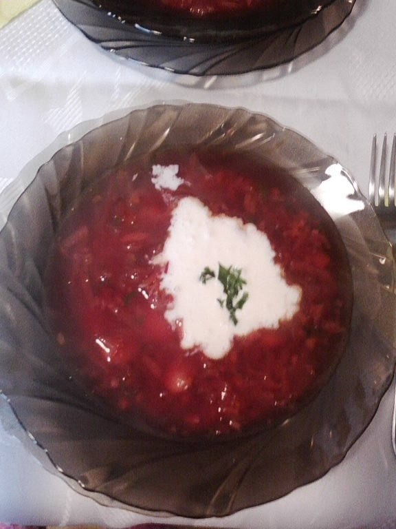 Ciorba de sfecla cu fasole