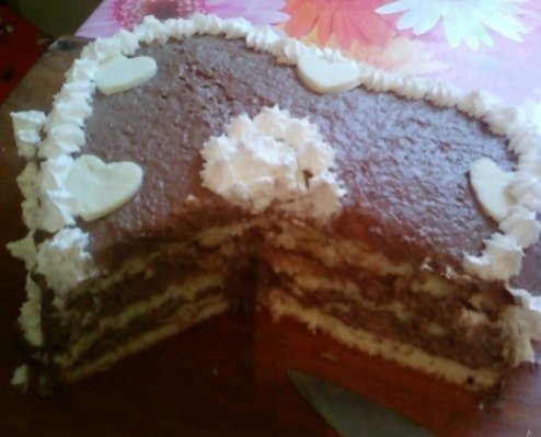 Tort de ciocolata si cocos