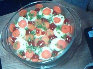 Budinca de orez cu legume