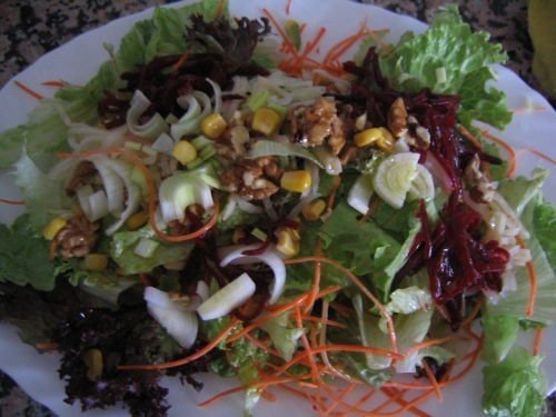 Salata de sfecla rosie si mar