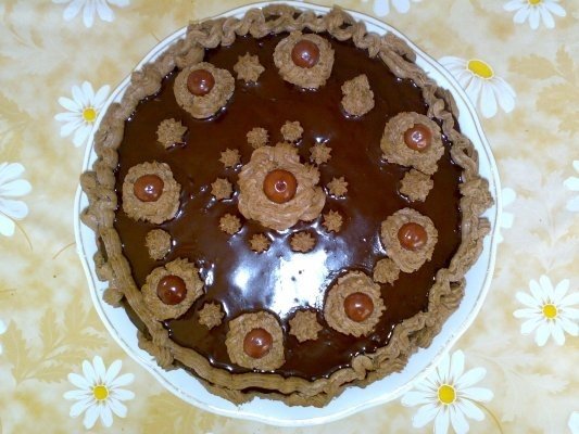 Tort de ciocolata cu visine  - ENY -