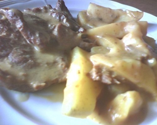 Pulpa de vita la tava