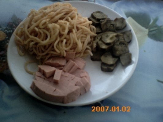 Paste cu muraturi prajite