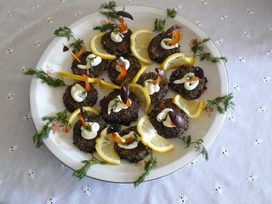 Barcute din ciuperci de post