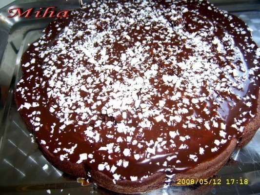 Chocolate banana cake