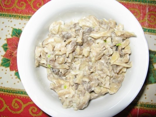 Ciuperci cu maioneza de post