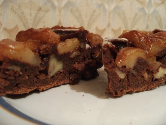 Chec de ciocolata  cu mar espresso