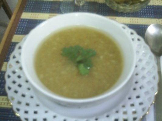 SUPA-CREMA DE LEGUME CU CRUTOANE