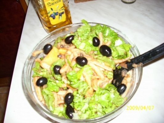 Salata orientala cu fasole verde