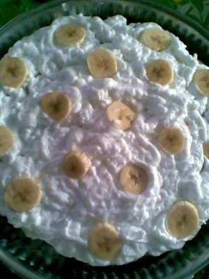 Chec cu nucsoara si banane