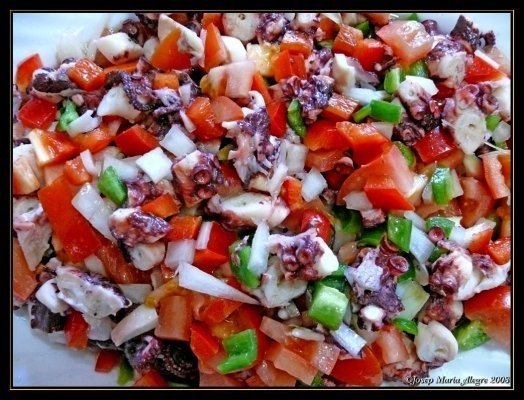 Salata cu caracatita