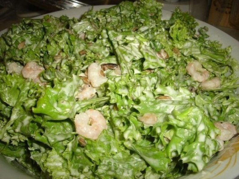Salata creata cu creveti