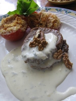 Turnedo cu gorgonzola