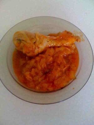 Tocanita de ceapa si carne fara cartofi