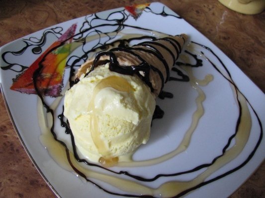 Inghetata de vanilie rapida si usoara