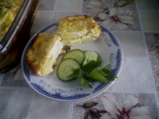 MUSACA DIN PIEPT DE PUI  CU LEUSTEAN