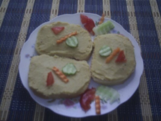 Piure (Pasta) din naut boabe uscate