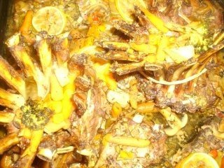 Coronita de Miel si bucati de pulpa la cuptor