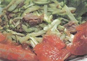 Salata de crabi cu smantana