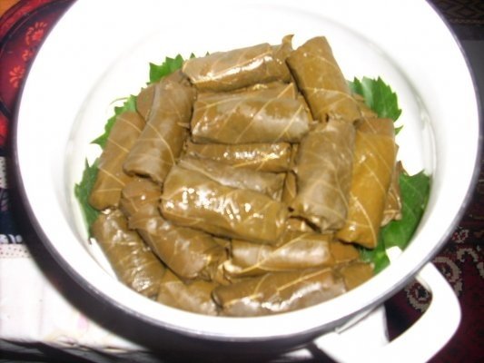 Sarmale in foi de vita