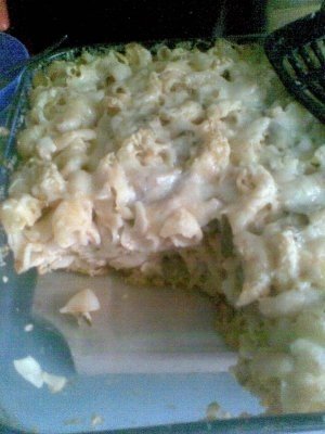 Taitei gratinati cu ciuperci si cascaval