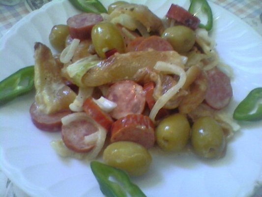 Salata de ardei copti