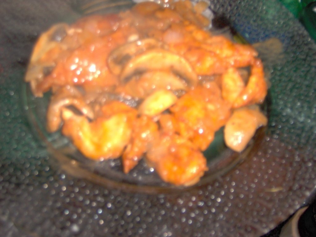 Snitel de pasare cu ciuperci