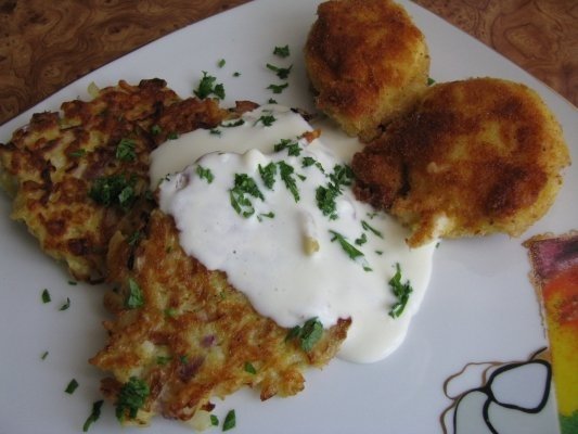 Rostii de cartofi si hrean