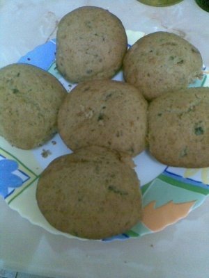 Briose cu afine si visine