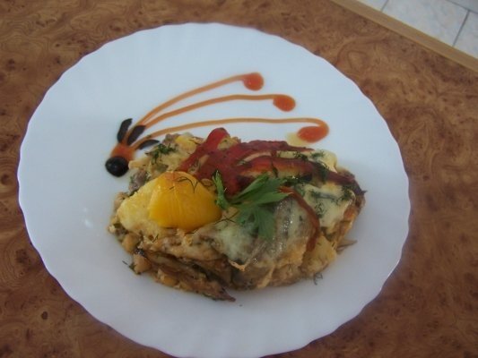 Ghiveci cu naut a'la Alina ( Pentru o viata indelungata !)