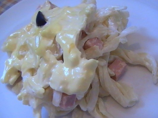 Salata de paste cu maioneza