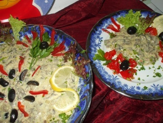 Aperitiv picant cu ciuperci