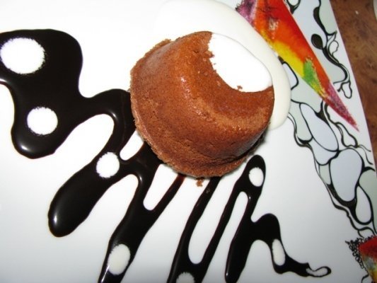 Pudding fondant de ciocolata cu cafea