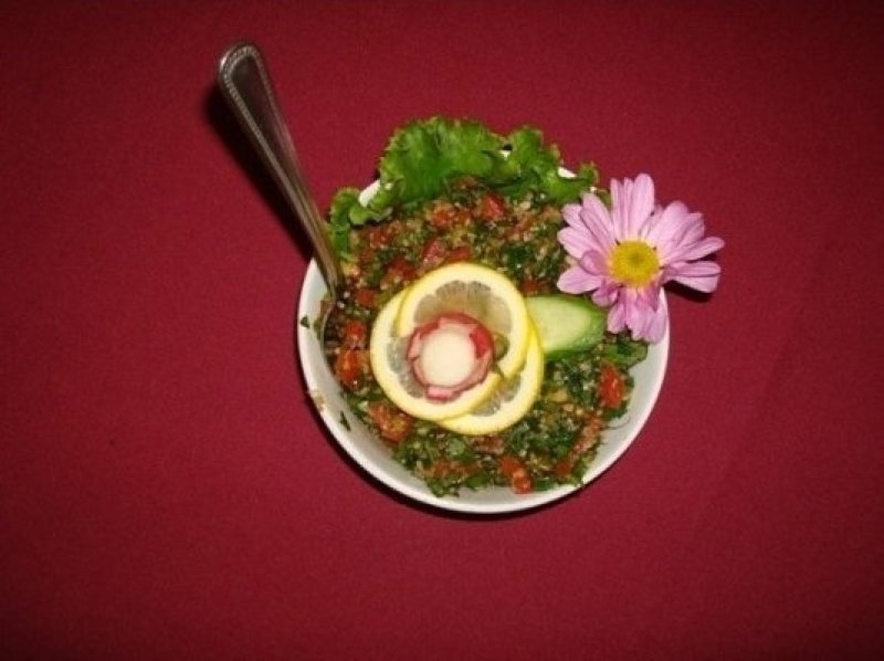 Salata traditionala din Liban Tabule